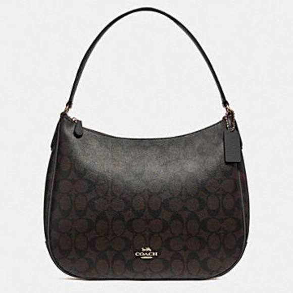 Coach Handbags - Coach Signature Zip Hobo Shoulder Bag